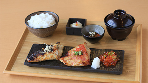 写真：西京粕漬け焼き御膳