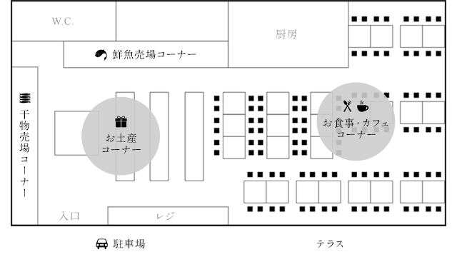 店内レイアウト